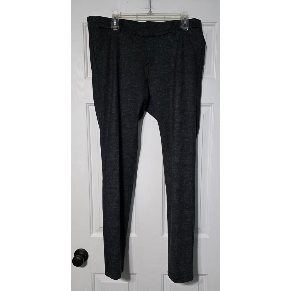 KUT from the Kloth Skinny Pants Charcoal Grey Heathered Trousers Size 14
